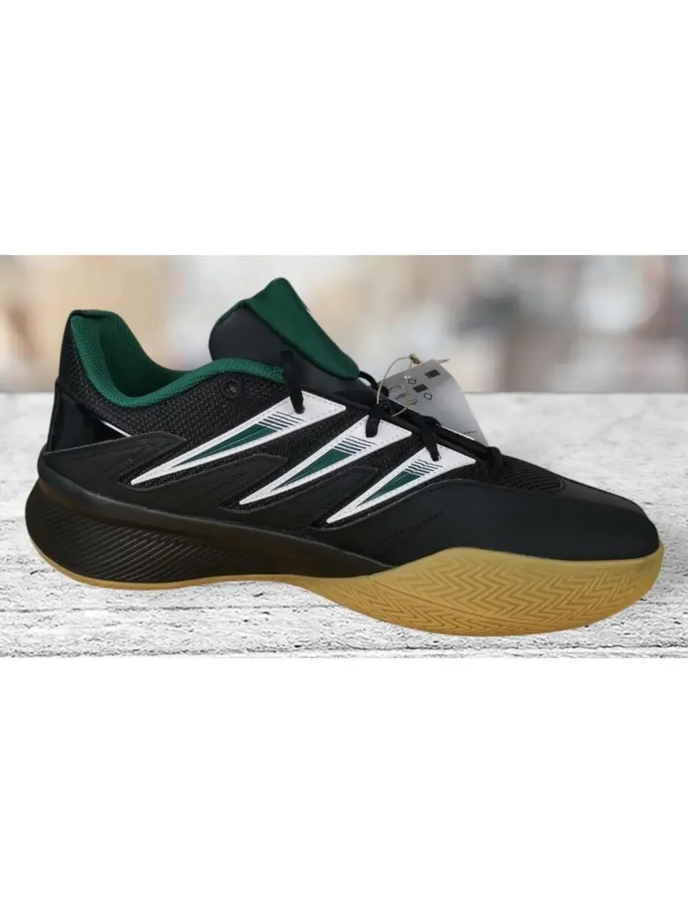 adidas Dame Certified 3 Black /Green Men Basketball Shoes Size 11.5‎ NEW
